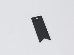 Banner Hang Tag – Carbon Fiber | Premium Branding — carbon fiber product angle 2