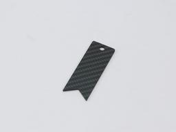 Banner Hang Tag – Carbon Fiber | Premium Branding — carbon fiber product angle 3