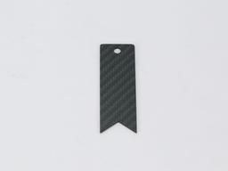 Banner Hang Tag – Carbon Fiber | Premium Branding — carbon fiber product angle 1