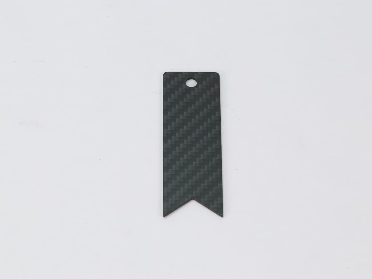 Banner Hang Tag – Carbon Fiber | Premium Branding