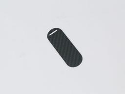 Capsule Hang Tag – Carbon Fiber | Modern Design — carbon fiber product angle 3