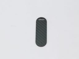 Capsule Hang Tag – Carbon Fiber | Modern Design — carbon fiber product angle 4