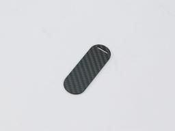 Capsule Hang Tag – Carbon Fiber | Modern Design — carbon fiber product angle 5