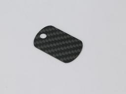 Crown Tag – Carbon Fiber | Royal Touch — carbon fiber product angle 3