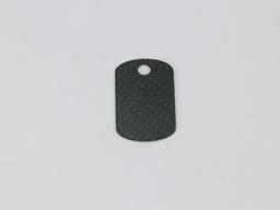 Crown Tag – Carbon Fiber | Royal Touch — carbon fiber product angle 1