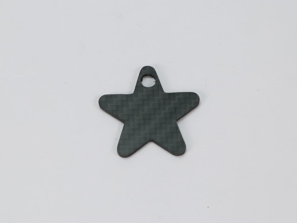 Flame Tag – Carbon Fiber | Bold Energy