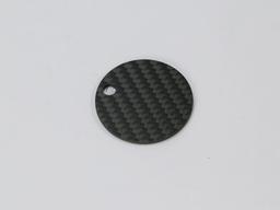 Heart Tag – Carbon Fiber | Gift Ready — carbon fiber product angle 3