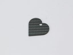 Hexagon Tag – Carbon Fiber | Geometric Design — carbon fiber product angle 3