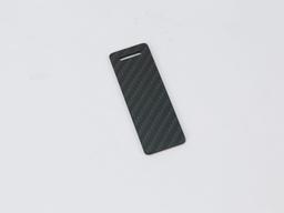 Slot-Top Hang Tag – Carbon Fiber | Easy Display — carbon fiber product angle 3