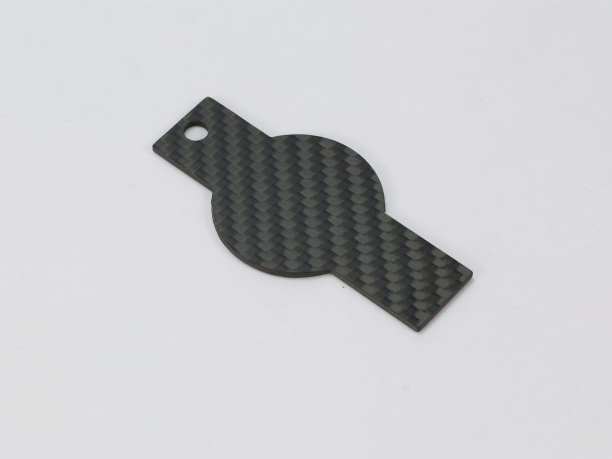 Star Tag – Carbon Fiber | Stand Out — carbon fiber close-up view 2