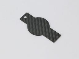 Star Tag – Carbon Fiber | Stand Out — carbon fiber product angle 2