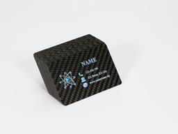 3D Embossed Card – Carbon Fiber + Raised Texture | Tactile Luxury — carbon fiber product angle 3