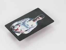 Character Art Card – Carbon Fiber Canvas | Full-Color UV Print — carbon fiber product angle 2