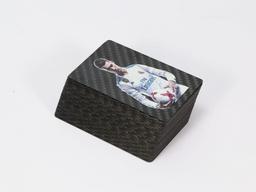 Character Art Card – Carbon Fiber Canvas | Full-Color UV Print — carbon fiber product angle 4