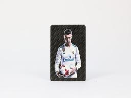 Character Art Card – Carbon Fiber Canvas | Full-Color UV Print — carbon fiber product angle 1