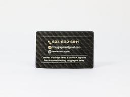 Custom Business Card – Luxury Carbon Fiber | Leave a Lasting Impression — carbon fiber product angle 3