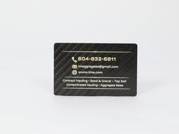 Custom Business Card – Luxury Carbon Fiber | Leave a Lasting Impression — carbon fiber product angle 4