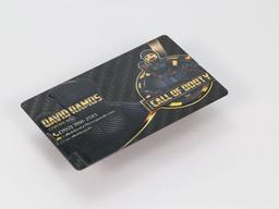 Custom Logo Foil Card – Carbon Fiber + Hot Stamped Foil | Brand Showcase — carbon fiber product angle 2