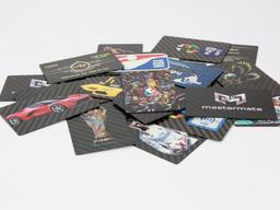 Custom Shape Die-Cut Card – Carbon Fiber + CNC Precision Cut | Any Shape — carbon fiber product angle 3