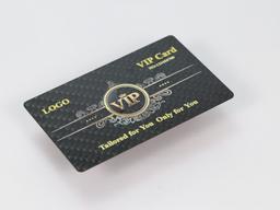 Gradient UV Print Card – Carbon Fiber + UV Gradient | Modern Design — carbon fiber product angle 2