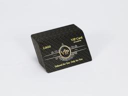 Gradient UV Print Card – Carbon Fiber + UV Gradient | Modern Design — carbon fiber product angle 3