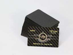 Gradient UV Print Card – Carbon Fiber + UV Gradient | Modern Design — carbon fiber product angle 5