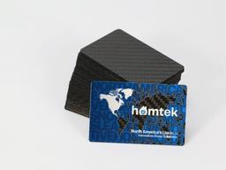 Matte Finish Print Card – Carbon Fiber + Soft-Touch Matte | Understated Elegance — carbon fiber product angle 5