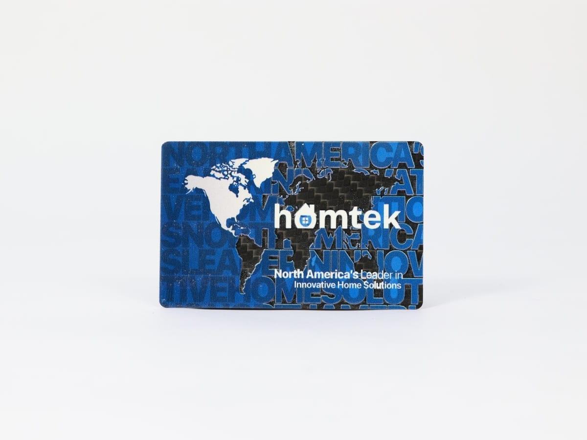Matte Finish Print Card – Carbon Fiber + Soft-Touch Matte | Understated Elegance