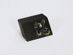 Metallic Print Card – Carbon Fiber + Metallic Ink | Eye-Catching Finish — carbon fiber product angle 4