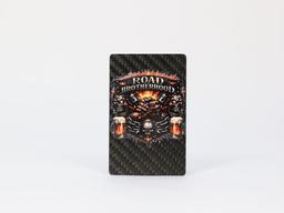 UV Full-Color Print Card – Vivid Carbon Fiber Base | Scratch Resistant — carbon fiber product angle 2
