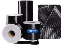 Carbon Fiber Cloth 300g/m² – 3K Twill Weave | Heavy-Duty Strengthening — carbon fiber product angle 3