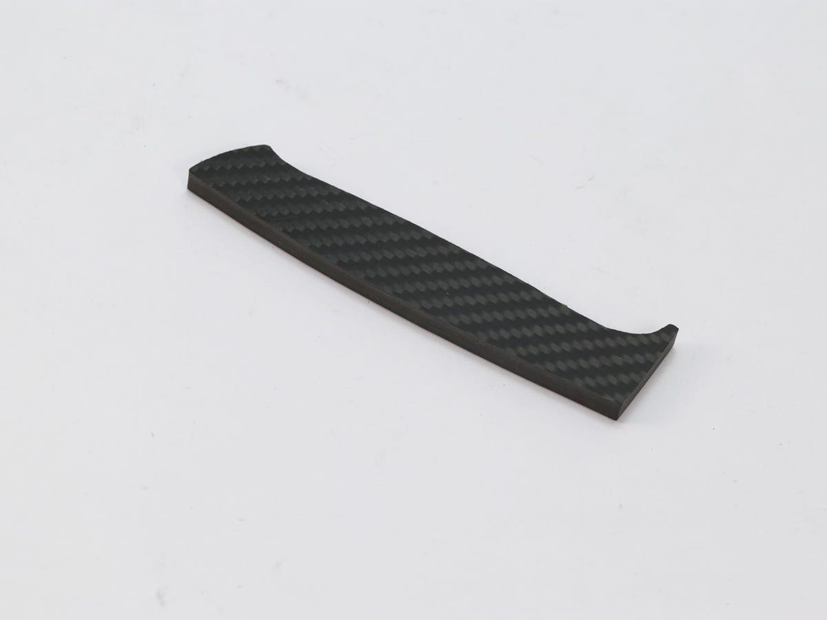 Carbon Fiber Knife Handle – Ergonomic Grip | Ultra-Strong & Lightweight — carbon fiber close-up view 3