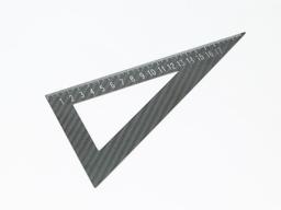 Carbon Fiber Triangle Ruler – Ultra-Light 30g | Anti-Static Precision — carbon fiber product angle 4
