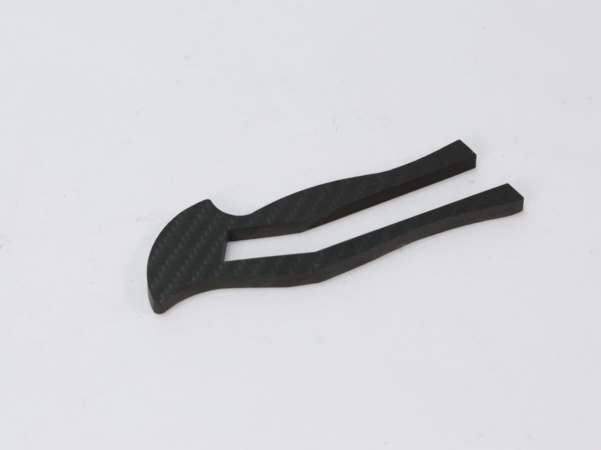 Carbon Fiber Tweezers – Anti-Magnetic & Anti-Static | Lab Grade — carbon fiber close-up view 2