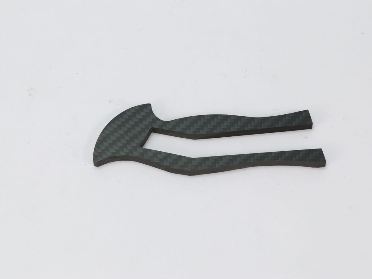 Carbon Fiber Tweezers – Anti-Magnetic & Anti-Static | Lab Grade — carbon fiber close-up view 1