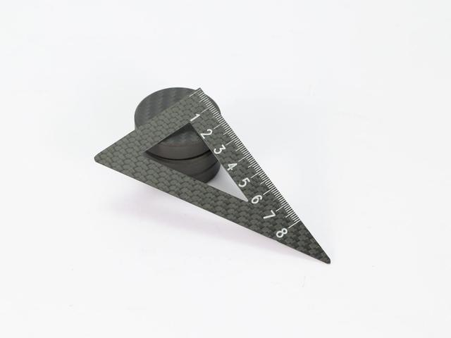Protractor Triangle Ruler – Carbon Fiber | Dual-Function Precision Tool — related carbon fiber product