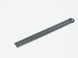Straight Ruler 25cm – Carbon Fiber | Featherweight & Non-Slip — carbon fiber product angle 3