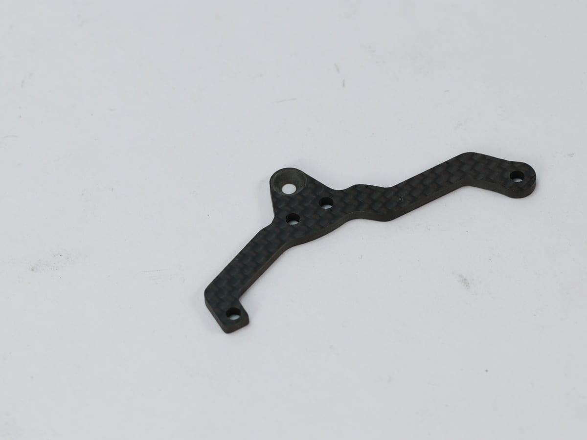 Arm Connector Plate – Carbon Fiber | Solid Joint — carbon fiber close-up view 2