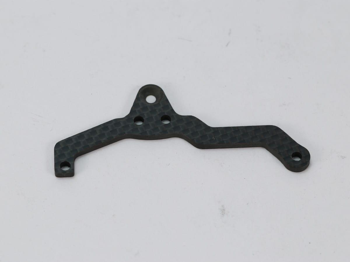 Arm Connector Plate – Carbon Fiber | Solid Joint — carbon fiber close-up view 1