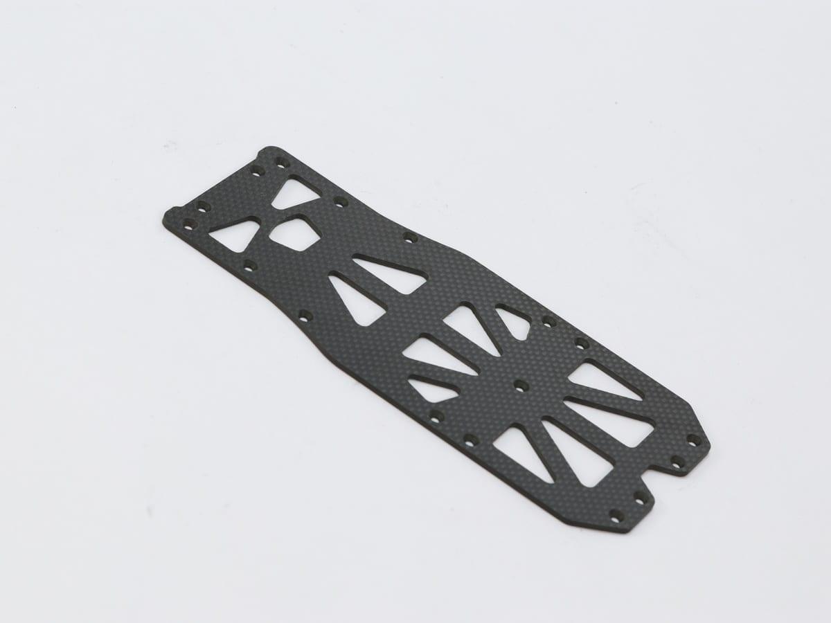 Battery Tray Plate – Carbon Fiber | Anti-Slip Surface — carbon fiber close-up view 3