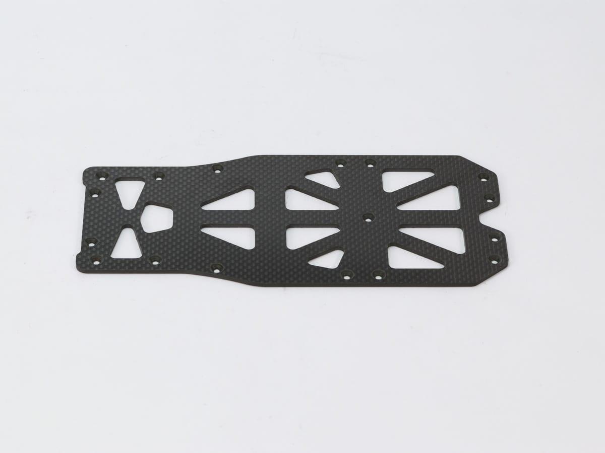 Battery Tray Plate – Carbon Fiber | Anti-Slip Surface — carbon fiber close-up view 1