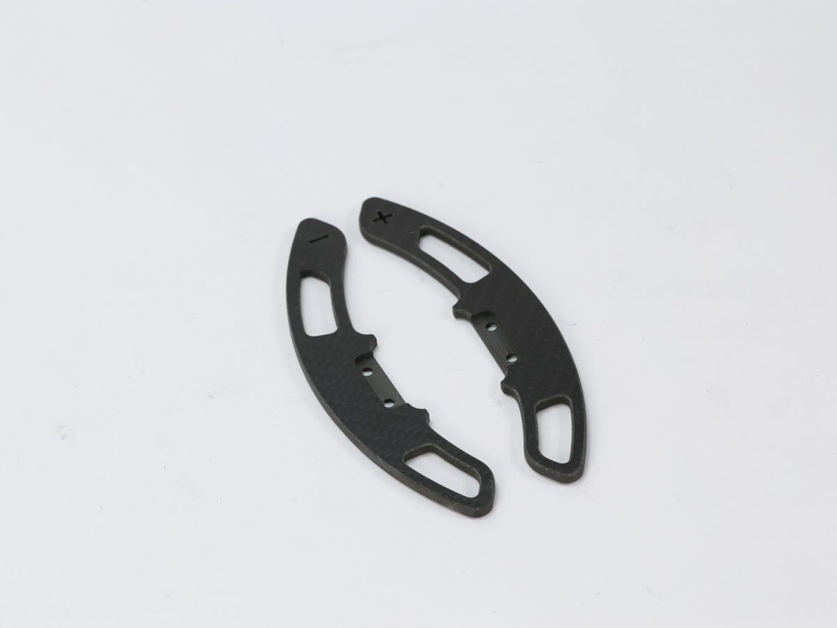 Bottom Frame Plate – Carbon Fiber 2.5mm | Crash Resistant — carbon fiber close-up view 2