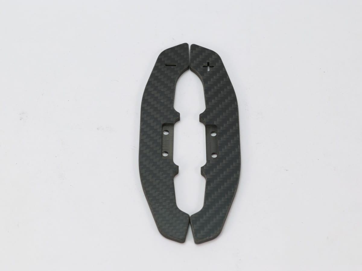 Camera Mount Plate – Carbon Fiber 2mm | Stable Footage — carbon fiber close-up view 1