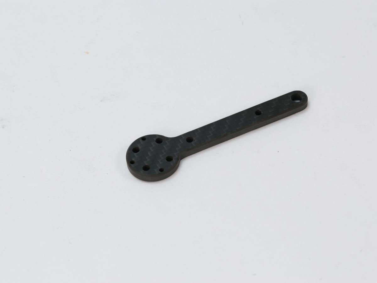 Canopy Mount – Carbon Fiber | Quick-Release Design — carbon fiber close-up view 2