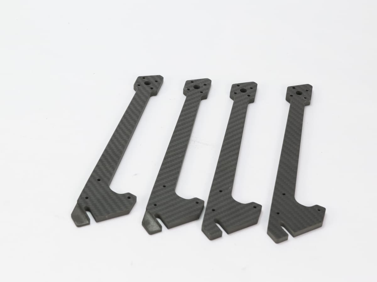 Custom CNC Bearing Plate – Carbon Fiber | OEM Precision Machined