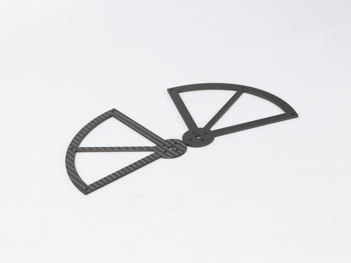 Custom CNC Coupling Ring – Carbon Fiber | OEM Precision Machined — carbon fiber close-up view 2