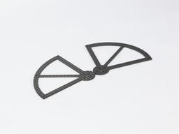 Custom CNC Coupling Ring – Carbon Fiber | OEM Precision Machined — carbon fiber product angle 2