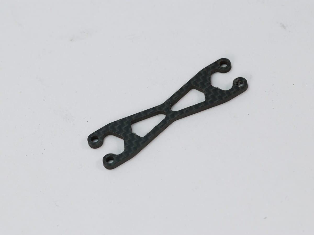 Custom CNC Cross Brace – Carbon Fiber | OEM Precision Machined — carbon fiber close-up view 2