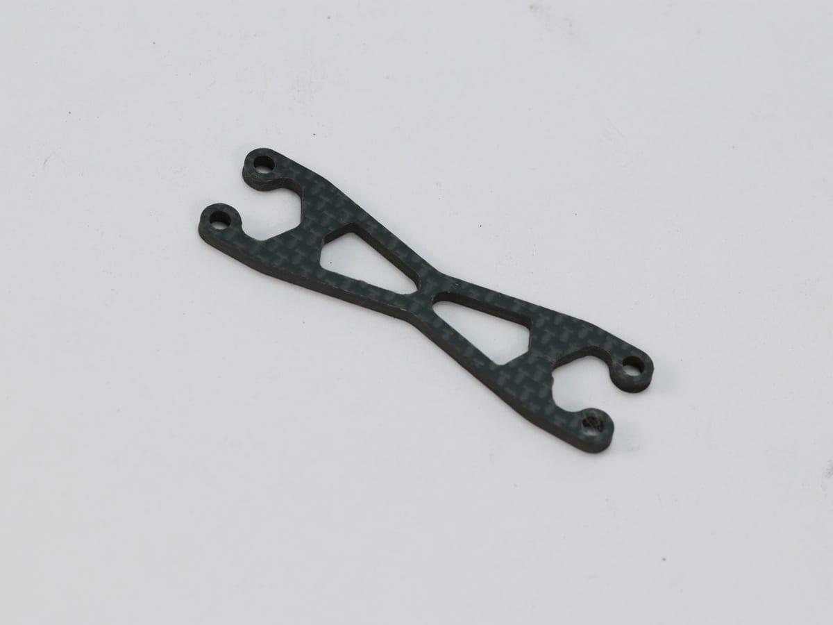 Custom CNC Cross Brace – Carbon Fiber | OEM Precision Machined — carbon fiber close-up view 3