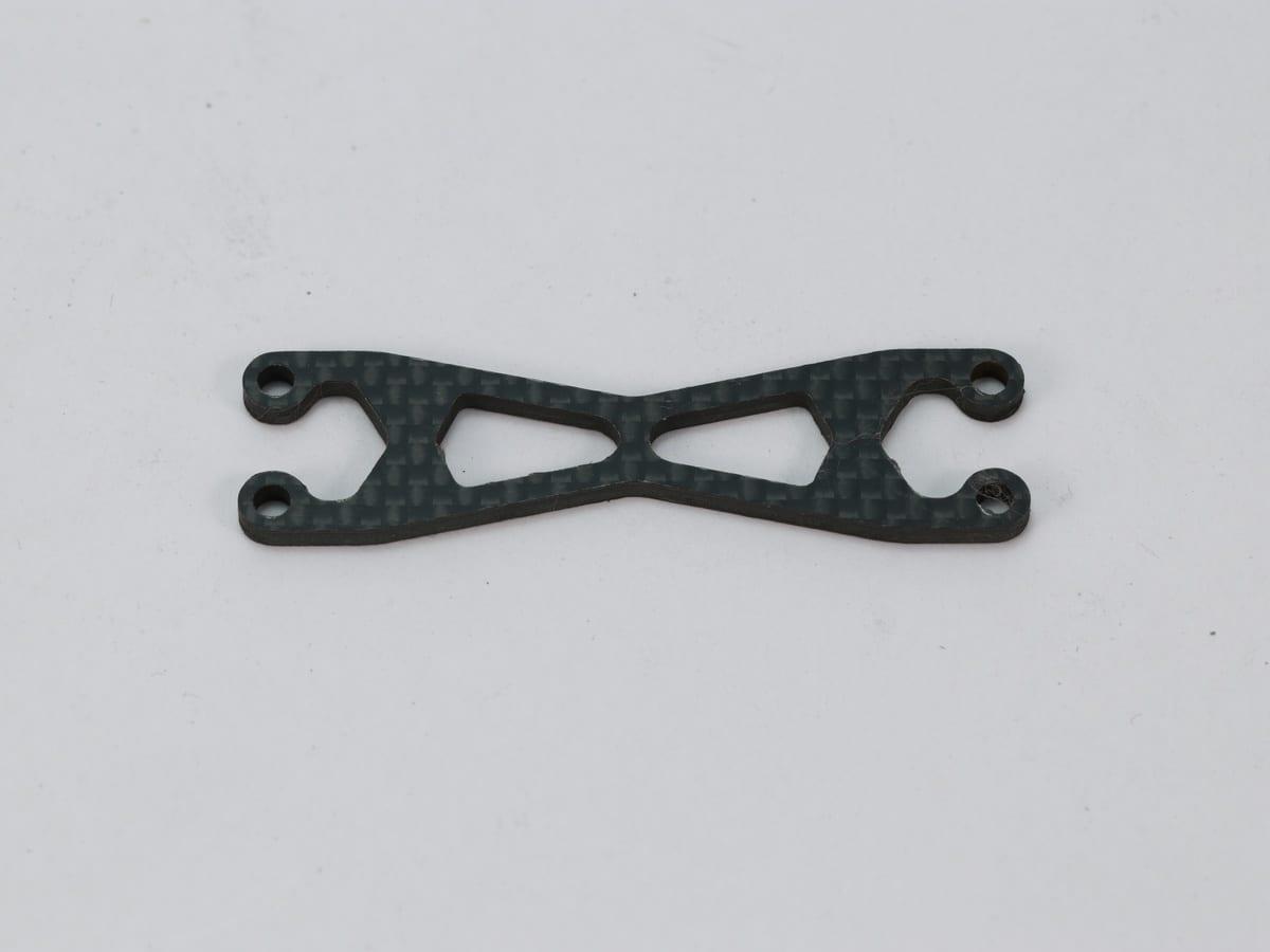 Custom CNC Cross Brace – Carbon Fiber | OEM Precision Machined — carbon fiber close-up view 1